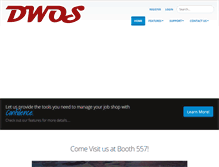 Tablet Screenshot of getdwos.com